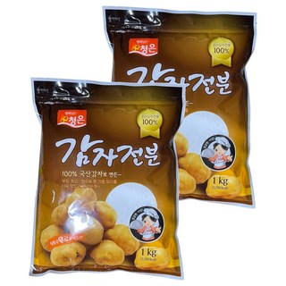 청은에프엔비 감자전분, 1kg, 2개