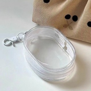 다용도 미니 투명 키링 파우치