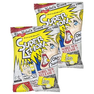 NOBEL 諾貝爾 超級檸檬糖, 88g, 2袋