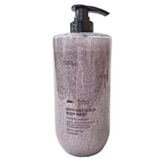 Bathpa 香氛海鹽去角質沐浴露 舒眠薰衣草 1L - 溫和去角質、舒緩香氛、大容量, 1瓶