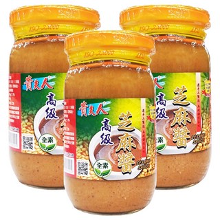 貴夫人 高級芝麻醬 230g，適用於大餅、饅頭、涼麵、土司, 3罐