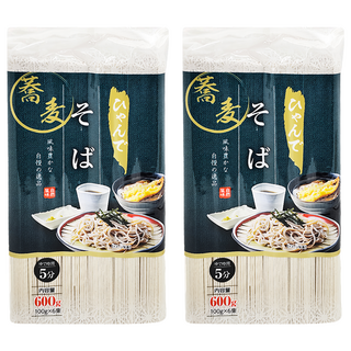 matsudaisoba 松代蕎麥善屋 蕎麥麵, 600g, 2包