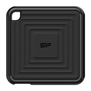 Silicon Power廣穎電通 PC60 高速外接式固態硬碟, USB 3.2 Gen 2, 1.92TB, 1TB, 黑色