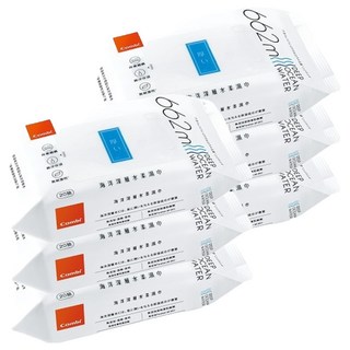 康貝 combi 海洋深層水柔濕巾 20抽(厚) 3入組,2入, 1包, 6包