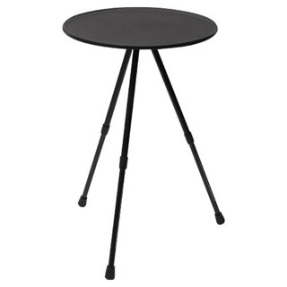 可升降戶外用圓桌 ABS鋁合金材質, 38 x 3.3cm, 38cm, 黑色