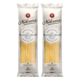 Molisana 茉莉 石臼碾磨 義大利細直麵 NO.16, 500g, 2包