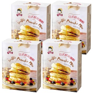 SIGNWIN 三得冠 日式舒芙蕾粉，口感鬆軟綿密，附使用說明 Set 2包入, 200g, 4盒