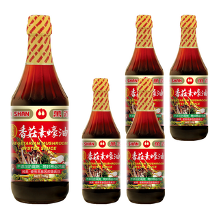 萬家香 特級香菇素蠔油, 700g, 純素, 不添加防腐劑, 5瓶