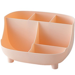 迷你化妝品收納盒 粉紅色, 1個