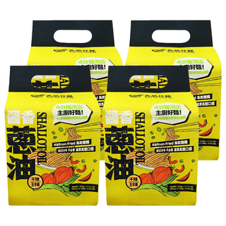 無敵拌麵 醬香蔥油 3包 選用風乾麵體, 12包