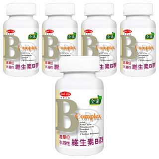 good Life 得意人生 維生素B群, 60錠, 5罐