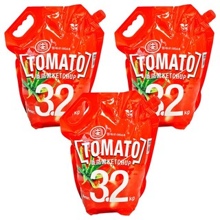 十全 番茄醬 番茄天然風味 酸甜適中, 3.2kg, 3包
