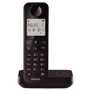 PHILIPS 飛利浦 來電顯示無線電話 原廠保固, D2752B