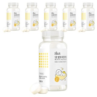 아이앤어스 1종 발포세정제 30p, 120g, 6개