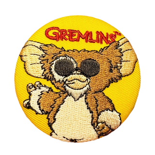 WARNER BROS 華納兄弟 小精靈GREMLINS 盒玩, 刺繡圓形別針 多色, 1個