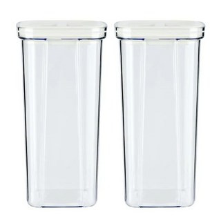 密封保鮮盒 300g, 2 個容器 + 2 個蓋子, 2個