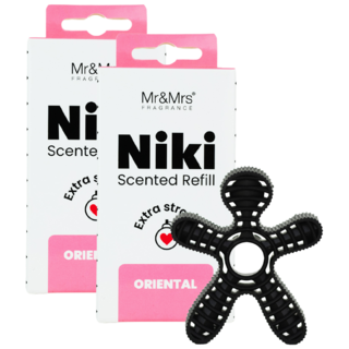 Mr&Mrs FRAGRANCE Niki 車用芳香劑補充包, 東方調, 2個