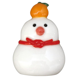 Decole 緣起物 筷架 陶瓷 6x5.5xH2cm, 鏡餅文鳥, 1個