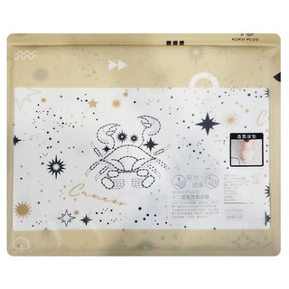 KU.KU Duckbill 酷咕鴨 KUKU PLUS 透氣尿墊 防水透氣 72 x 90公分, 十二星座, 1個