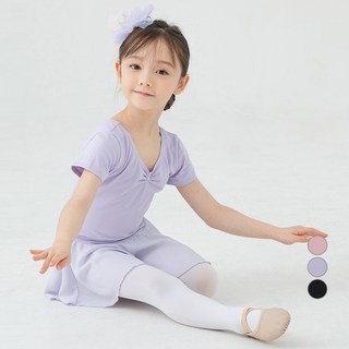 LollyTree 兒童短袖雪紡芭蕾舞衣
