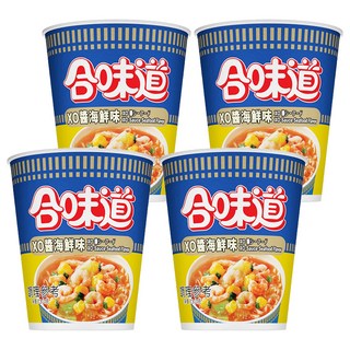 CUP NOODLE 合味道 XO醬海鮮味杯麵, 4入
