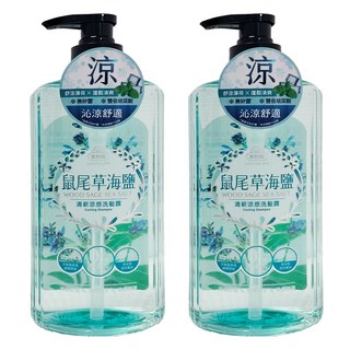 美吾髮 清新涼感洗髮露 鼠尾草海鹽, 700ml, 2瓶