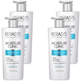 KERASYS Moisture Clinic 護髮素花香粉, 600ml, 4個