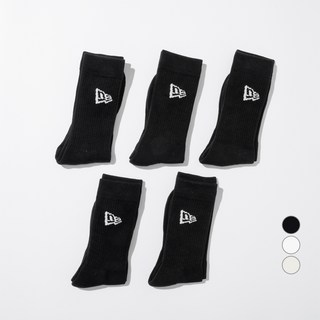 뉴에라 에센셜 크루 양말 5켤레 세트 1451958