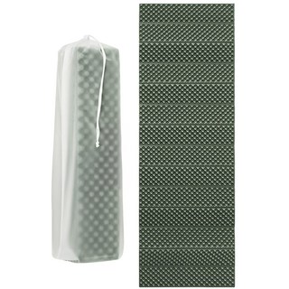 코멧 백패킹 접이식 1인용 발포 캠핑매트, 올리브