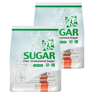戀 長條砂糖 Fine Granulated Sugar, 400g, 2袋