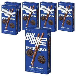 빼빼로 초코쿠키, 37g, 6개
