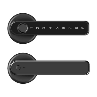 FJ 智能3合1指紋感應防盜電子鎖 密碼款 CK-3, 靜音鎖體, 半導體指紋感應, 多功能電子鎖, 裝電池