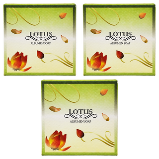 SOAPBERRY 古寶無患子 精華美容皂 蓮花 臉部身體適用 溫和不刺激 水嫩保濕, 100g, 3個