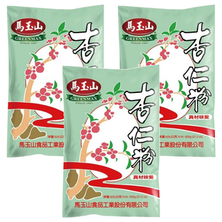 馬玉山 杏仁粉, 600g, 3包