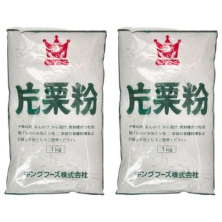 King Foods 王印 片栗粉 馬鈴薯澱粉, 1kg, 2包