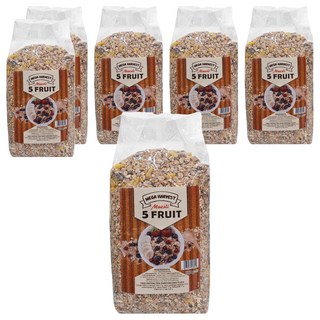 MEGA HARVEST 德國什錦水果榛果穀片, 1kg, 6包