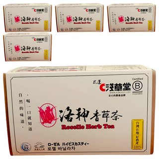 KAKOROT 淺草堂 洛神香草茶, 5個, 12個裝, 3.5g