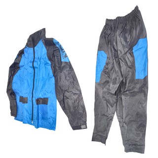TDN RACING 風行競速 風雨衣 兩件式套裝 立體剪裁 全件透氣內網, 湖水藍