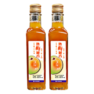 水里鄉農會 熟梅藏香 採用水里在地手採7分黃熟梅 去除蒂頭留下純淨果泥 可直接沖泡或當沙拉醬、果醬使用, 250g, 2瓶