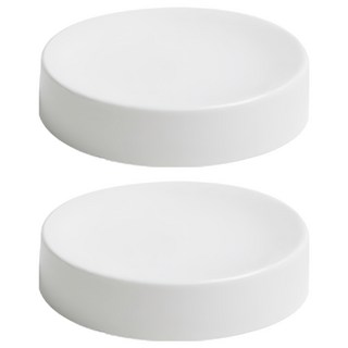 ERATO Mild系列 圓形瓷盤, 11cm, 白色, 2個
