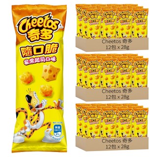 Cheetos 奇多 隨口脆 家常起司口味玉米脆, 28g, 36包