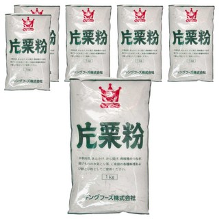 King Foods 王印 片栗粉 馬鈴薯澱粉, 1kg, 6包