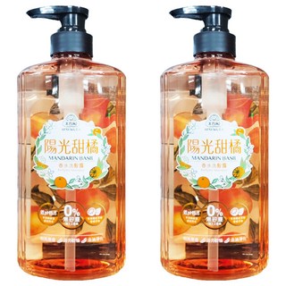 美吾髮 香氛洗髮露 陽光甜橘, 700ml, 2瓶