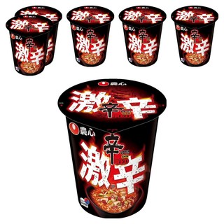 NONGSHIM 農心 激辣辛杯麵 68g, 6入