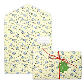 투영디자인 포인트 편지카드 5p 키트 세트, 플라워