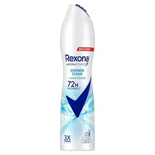 Rexona 蕊娜 制汗爽身噴霧 沐浴淨亮 135ml，清新制汗，持久乾爽，自信每一天, 1瓶