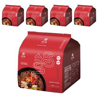 老鍋米粉 麻婆春雨 香辣粉絲, 65g, 5袋