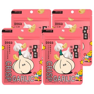 DoGa 香酥蒜粒 (植物五辛素) 酥脆口感, 30g, 4包