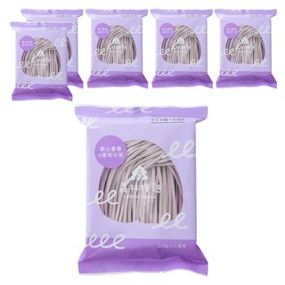 FOREST NOODLES 森林麵食 紫心番薯口味 道地沙茶 125g, 6包
