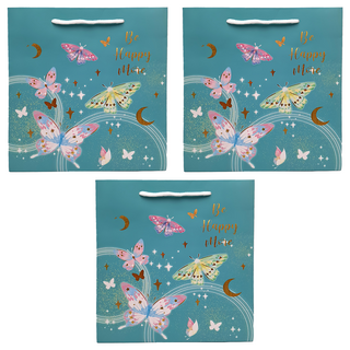 禮品袋-蝶翅月舞M, 3入